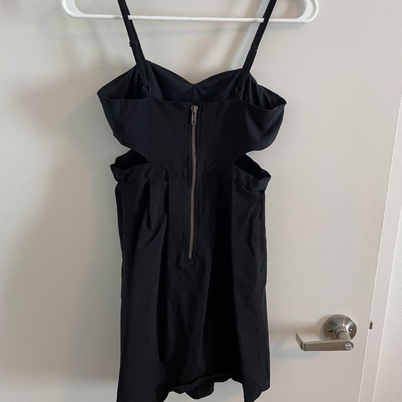 Sparkle & Fade Black Cut Out Dress Size Small - Picture 7 of 11